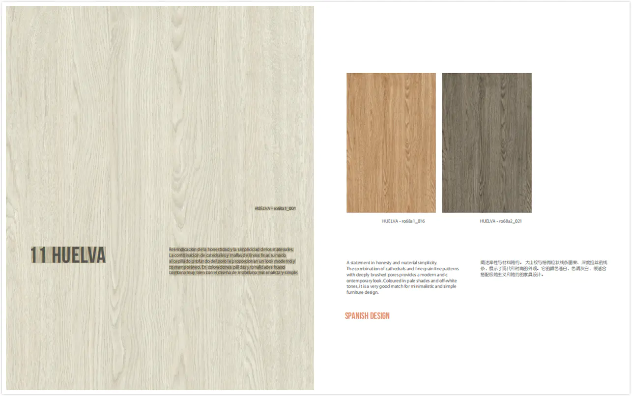 I.DECOR wood grain tissue paper series for master room