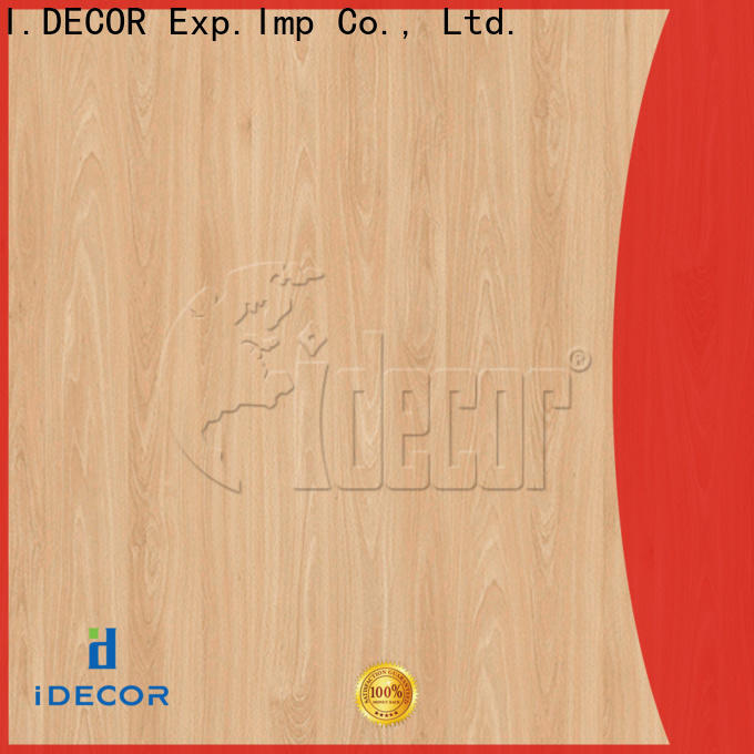 I.DECOR professional wood design paper from China for drawing room