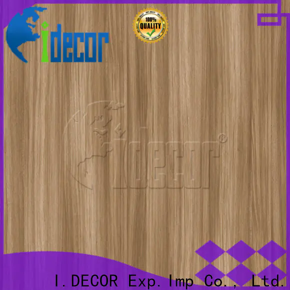 I.DECOR wood imitation paper customized for master room