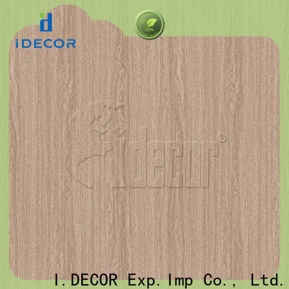 I.DECOR wood grain texture paper from China for study room