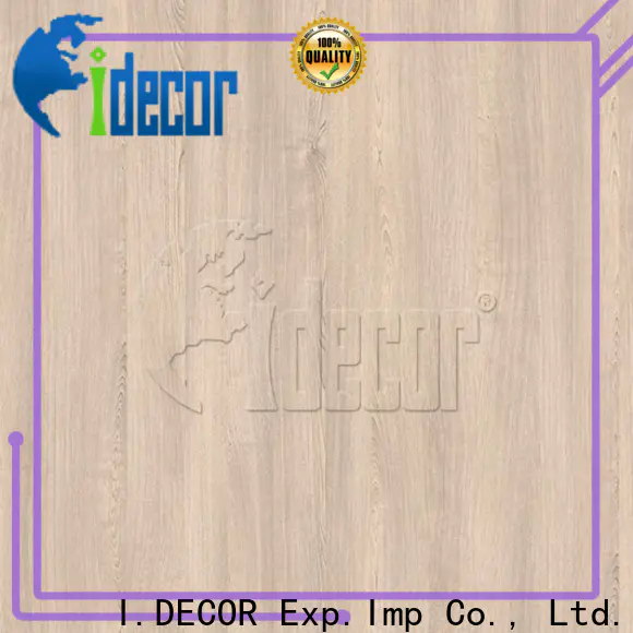 I.DECOR professional wood effect paper from China for dining room