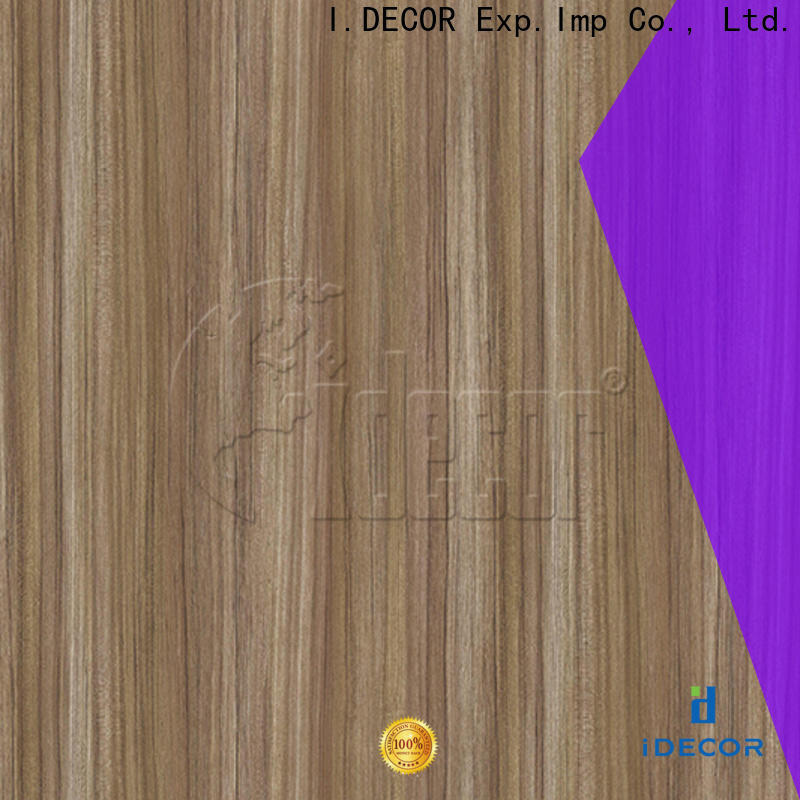 I.DECOR printable wood grain paper customized for master room
