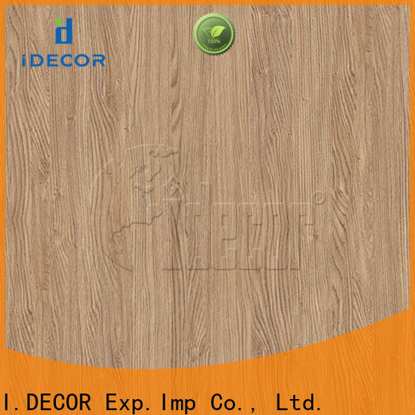 I.DECOR wood grain texture paper directly sale for guest room