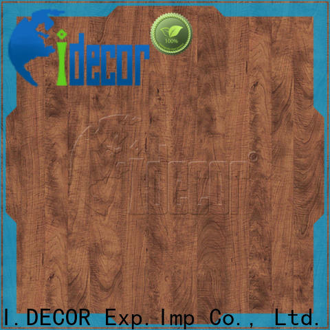 I.DECOR wood look paper from China for dining room