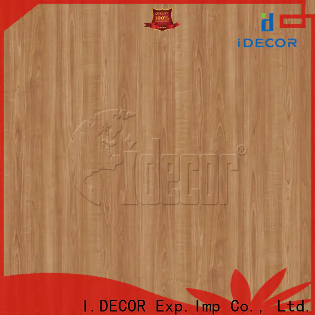 I.DECOR real fake wood paper customized for master room