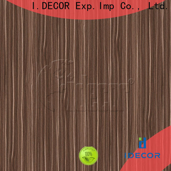 I.DECOR wood sticker paper customized for dining room