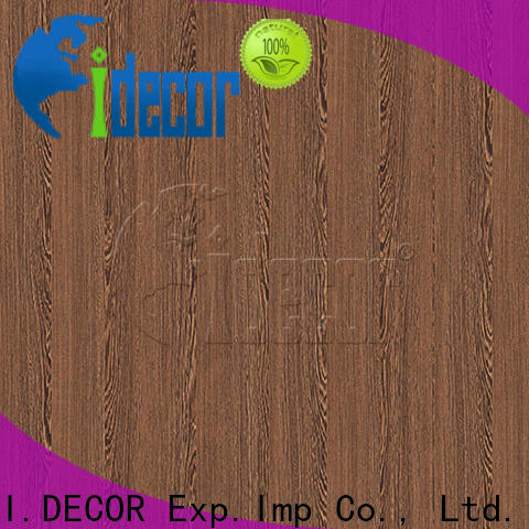 real embossed wood grain paper customized for study room