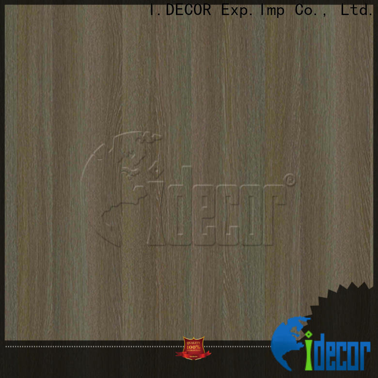 I.DECOR real faux wood grain paper from China for study room