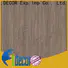 I.DECOR real faux wood grain paper customized for guest room