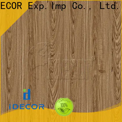 I.DECOR real wood effect paper directly sale for guest room