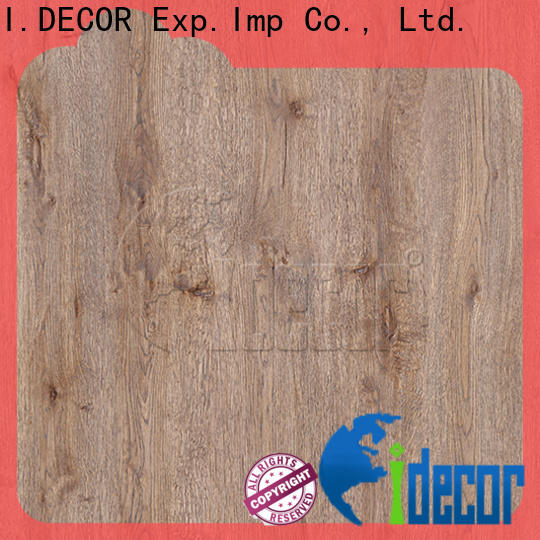 I.DECOR professional wood design paper customized for study room