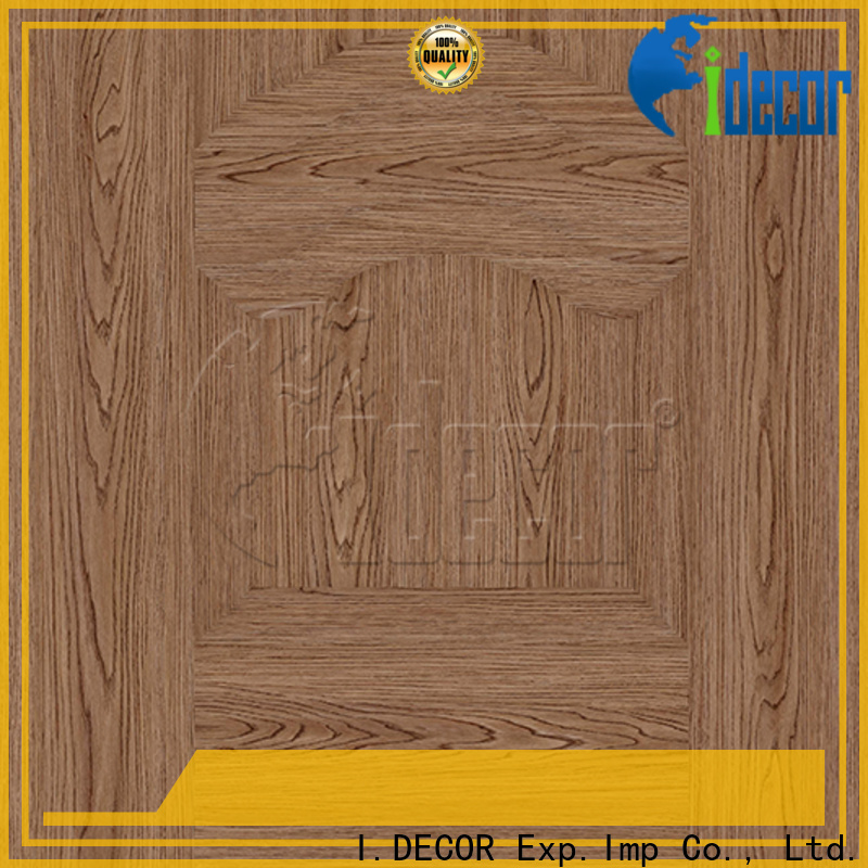 I.DECOR real faux wood grain paper customized for dining room