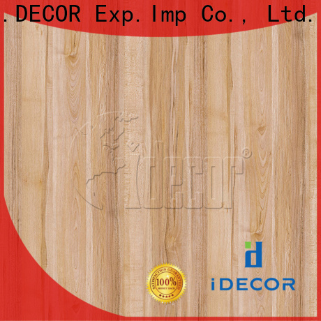 I.DECOR wood grain decorative paper directly sale for guest room