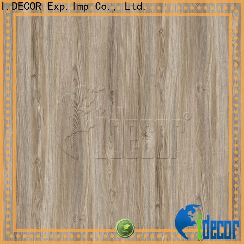 I.DECOR real dark wood contact paper customized for study room