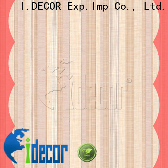 I.DECOR wood effect paper directly sale for master room