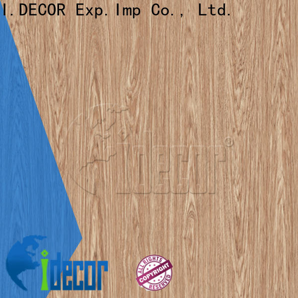 I.DECOR wood grain embossed paper directly sale for study room