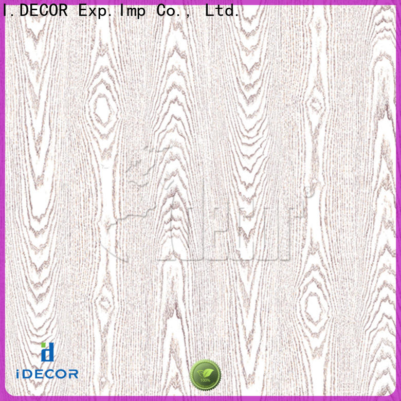 I.DECOR professional wood grain digital paper customized for study room