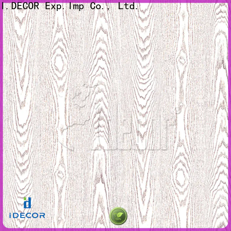 I.DECOR professional wood grain digital paper customized for study room