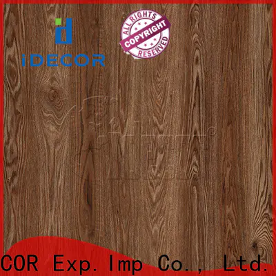 I.DECOR wood texture paper directly sale for dining room