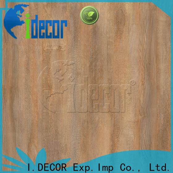 I.DECOR real wood grain shelf paper customized for master room