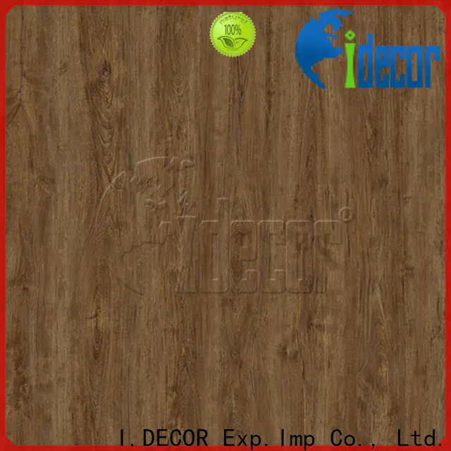 I.DECOR wood background paper customized for dining room