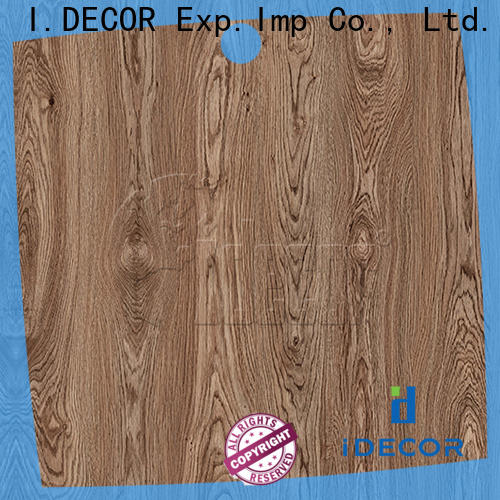 I.DECOR wood effect on paper customized for master room