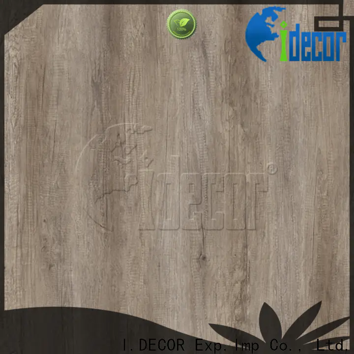 I.DECOR professional printable wood grain paper from China for guest room