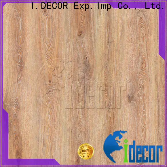 I.DECOR wood laminate paper customized for dining room