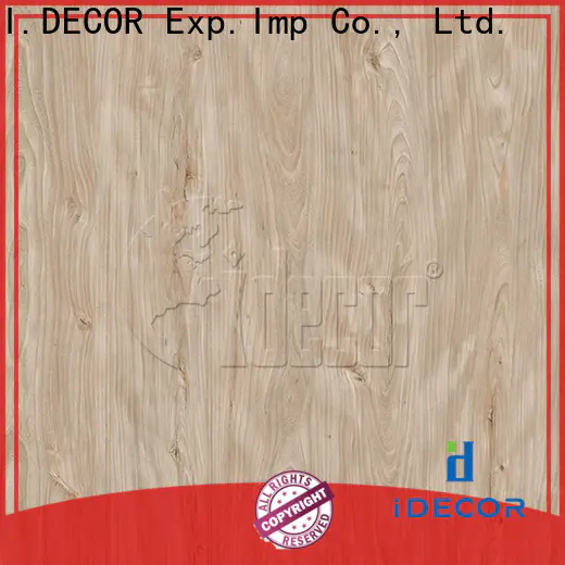 I.DECOR wood grain printer paper customized for master room