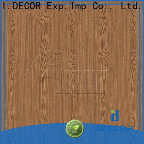I.DECOR professional wood laminate paper customized for guest room