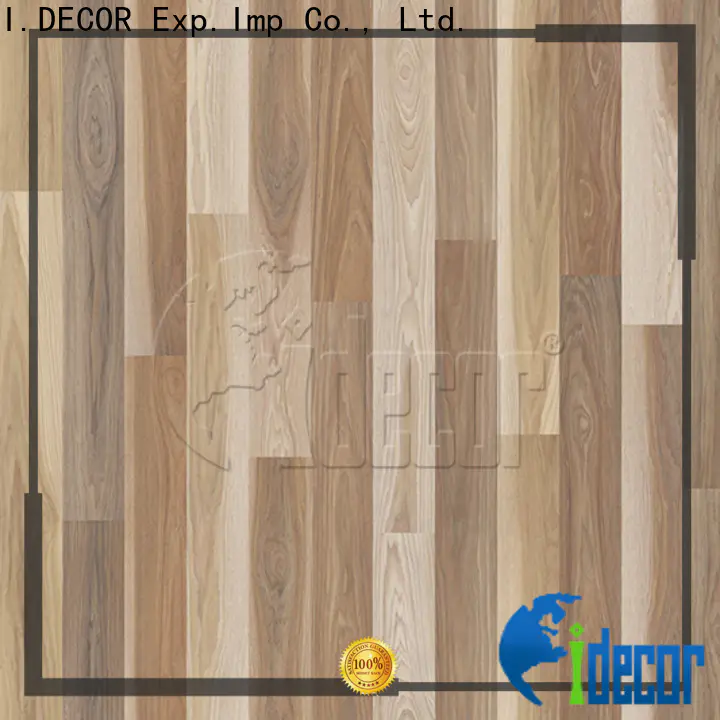 I.DECOR sturdy wood grain digital paper from China for guest room