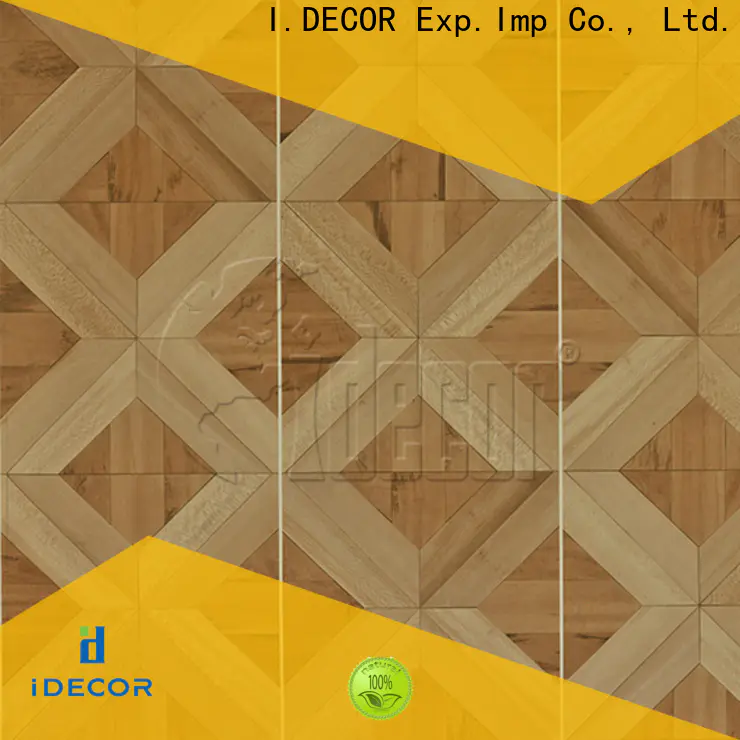I.DECOR embossed wood grain paper from China for drawing room