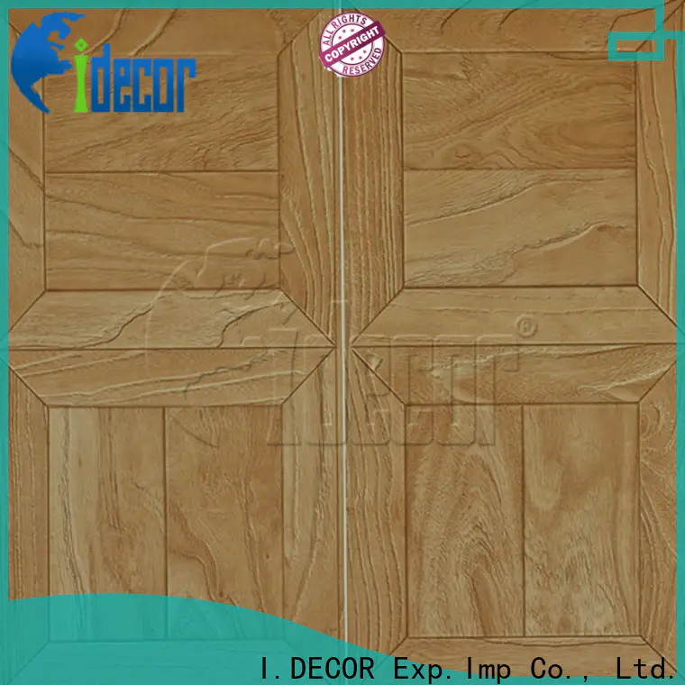I.DECOR wood grain texture paper customized for master room