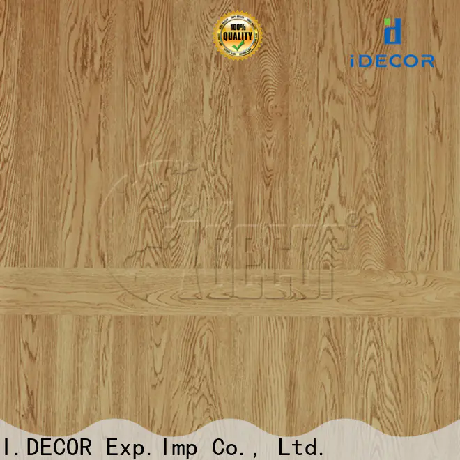 I.DECOR birch wood paper customized for drawing room