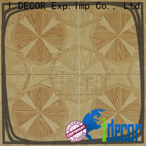 I.DECOR wood grain digital paper customized for master room