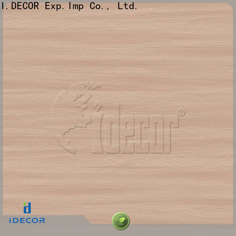 I.DECOR wood laminate paper from China for master room