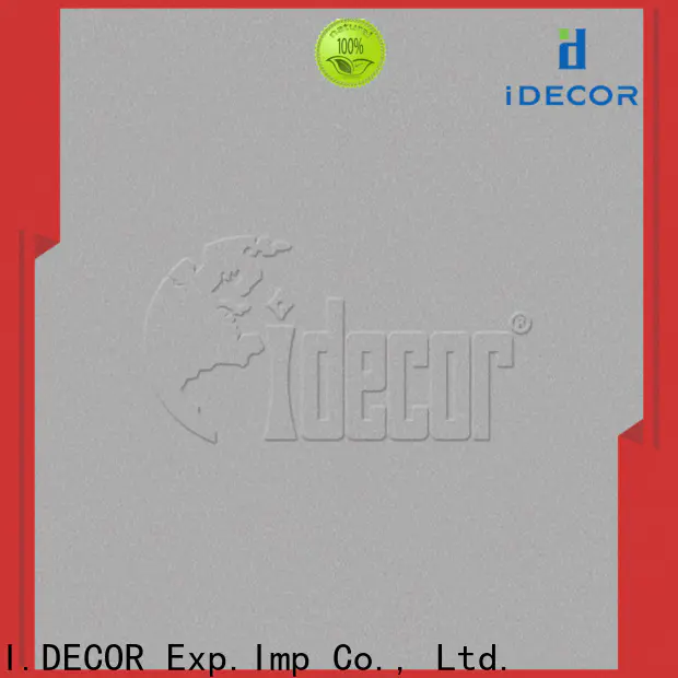 I.DECOR stable wood grain texture paper customized for guest room