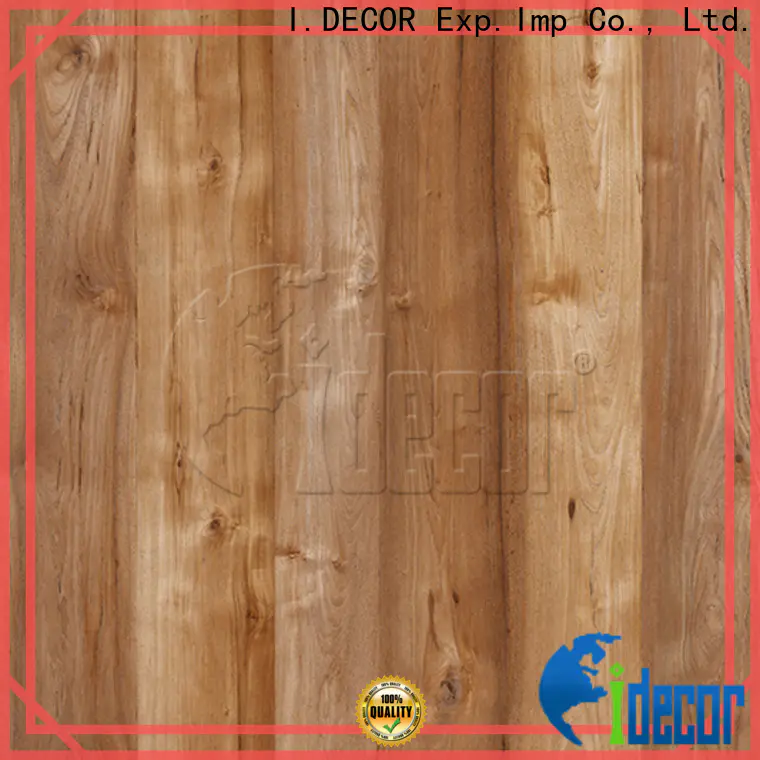 I.DECOR embossed wood grain paper directly sale for guest room
