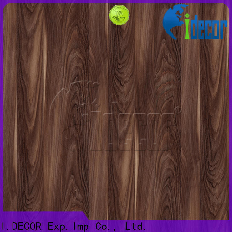 I.DECOR stable printable wood grain paper customized for guest room