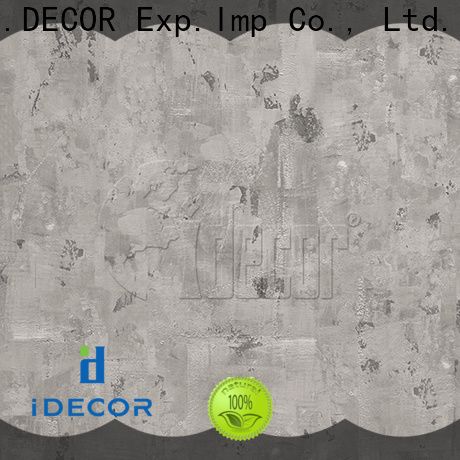 I.DECOR wood imitation paper customized for dining room