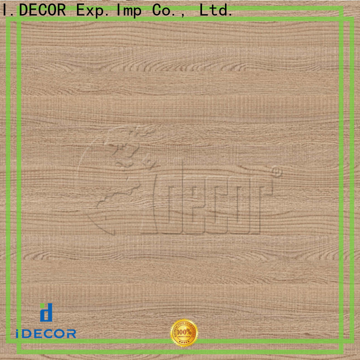 I.DECOR wood grain digital paper customized for dining room