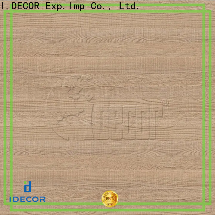 I.DECOR wood grain digital paper customized for dining room