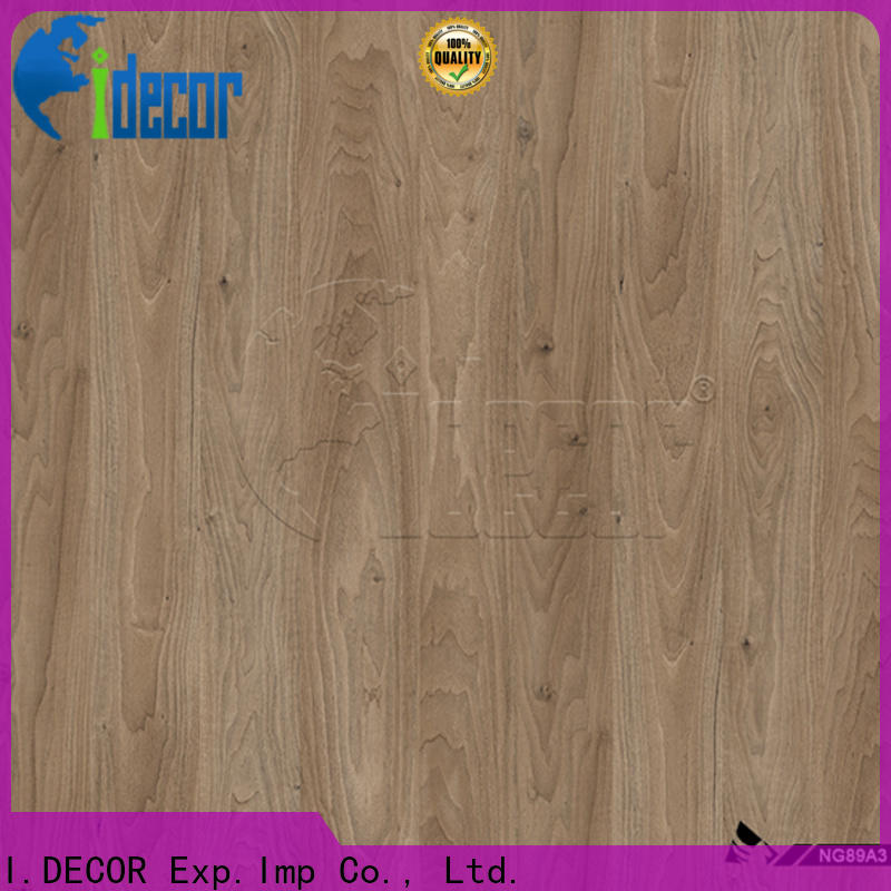 I.DECOR fake wood paper customized for drawing room