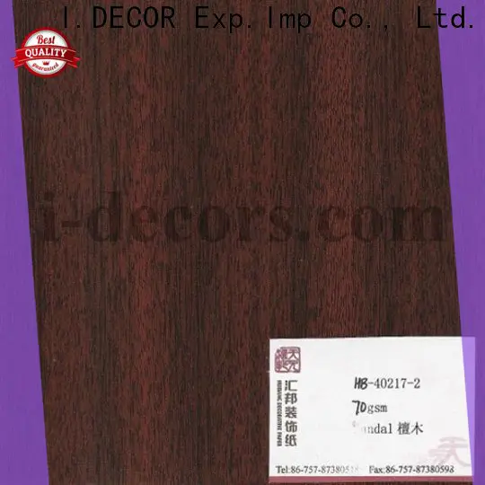 I.DECOR wood wood foil finish on sale for Villa
