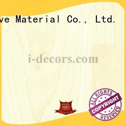 OEM wood grain paper 40609 maple PU coated paper