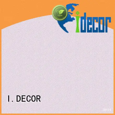 wall decoration with paper walnut teak decor paper I.DECOR Brand