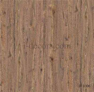 ID1006 walnut decor paper 4 feet with imported ink