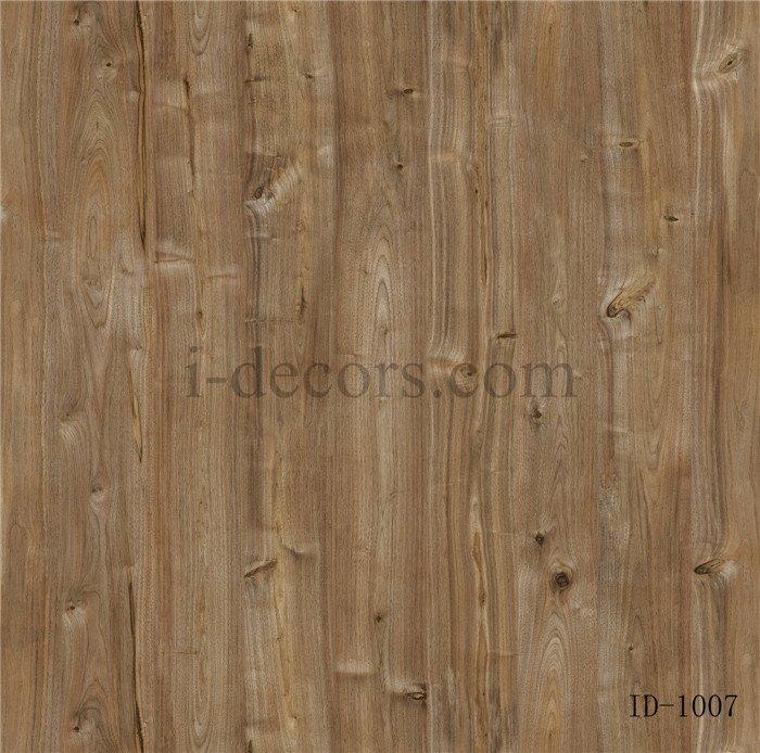 ID1007 walnut decor paper 4 feet with imported ink