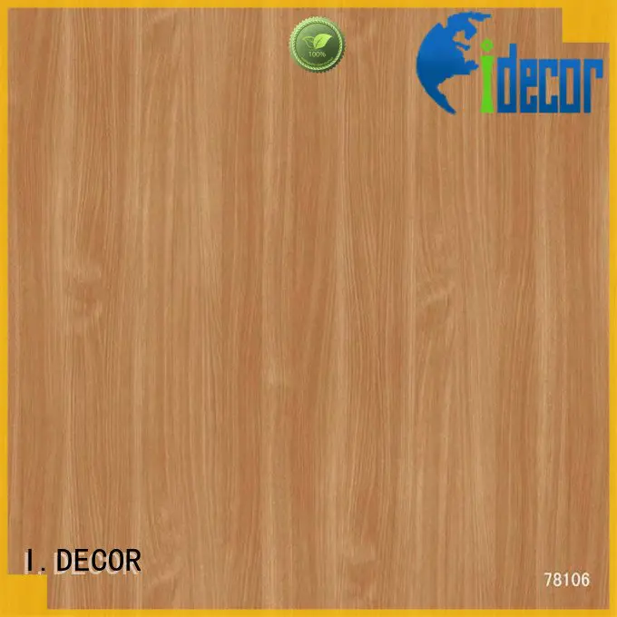 Custom idecor decor paper oak wall decoration with paper