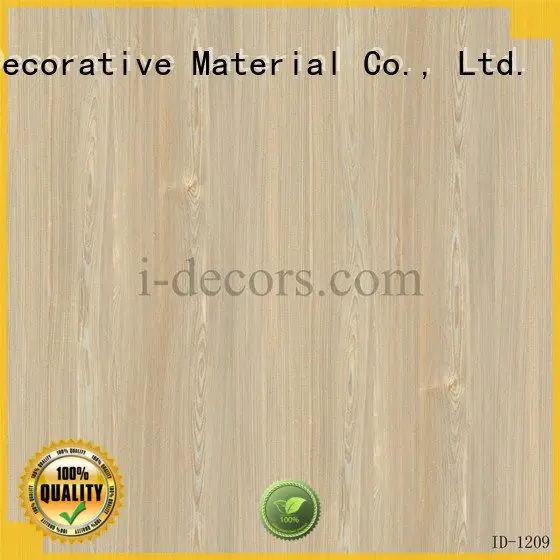 Wholesale walnut id1007 laminate melamine I.DECOR Decorative Material Brand